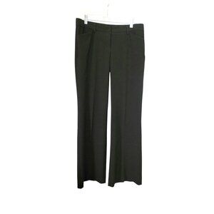 Express Design Studio Women's Editor Pants Size 8R Polyester Blend Black READ